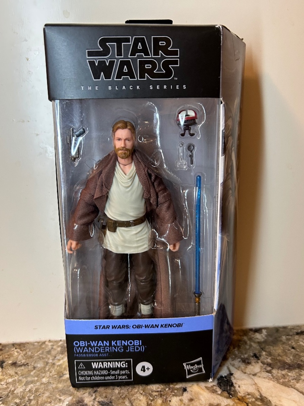 Hasbro Star Wars The Black Series OBI-Wan Kenobi (Wandering Jedi) Toy 6-Inch